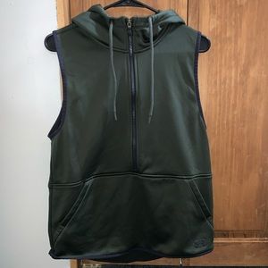 Under armor zip up vest